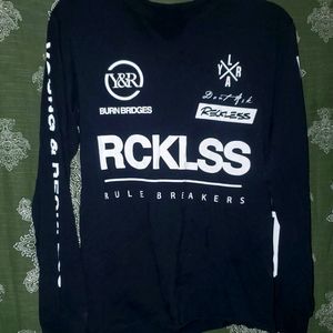 Men's long sleeve tee YOUNG & RECKLESS. NWOT